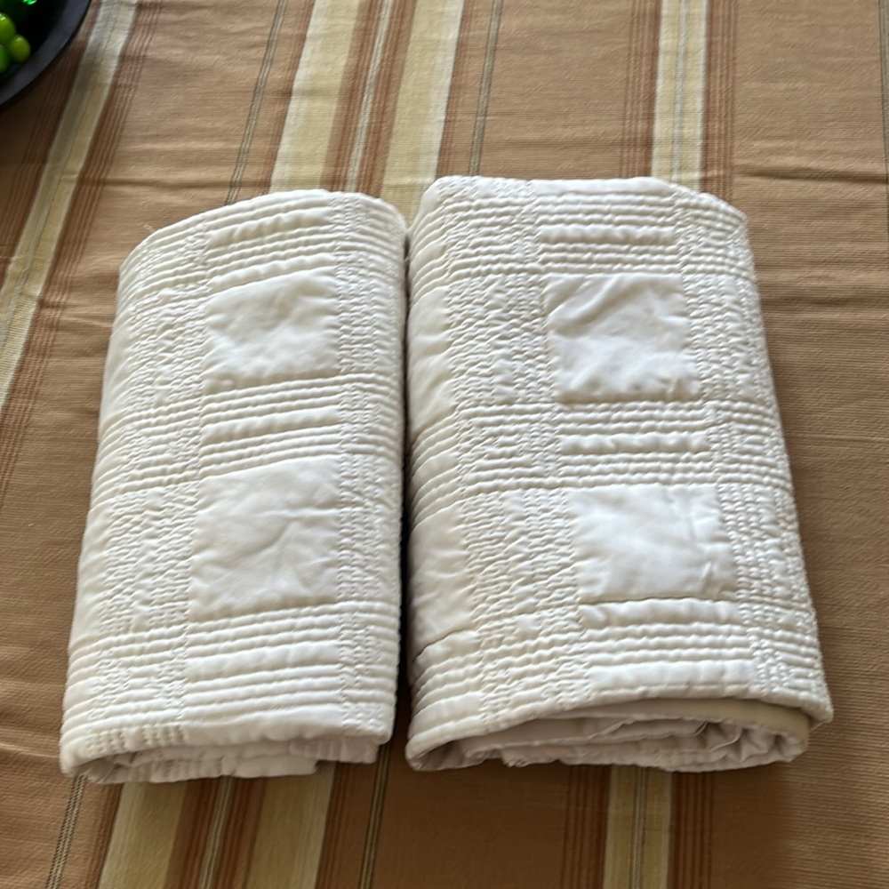 Fieldcrest Pillow shams set of (2) Firm Price